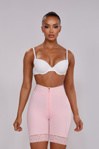 Short Zipper Media Pierna