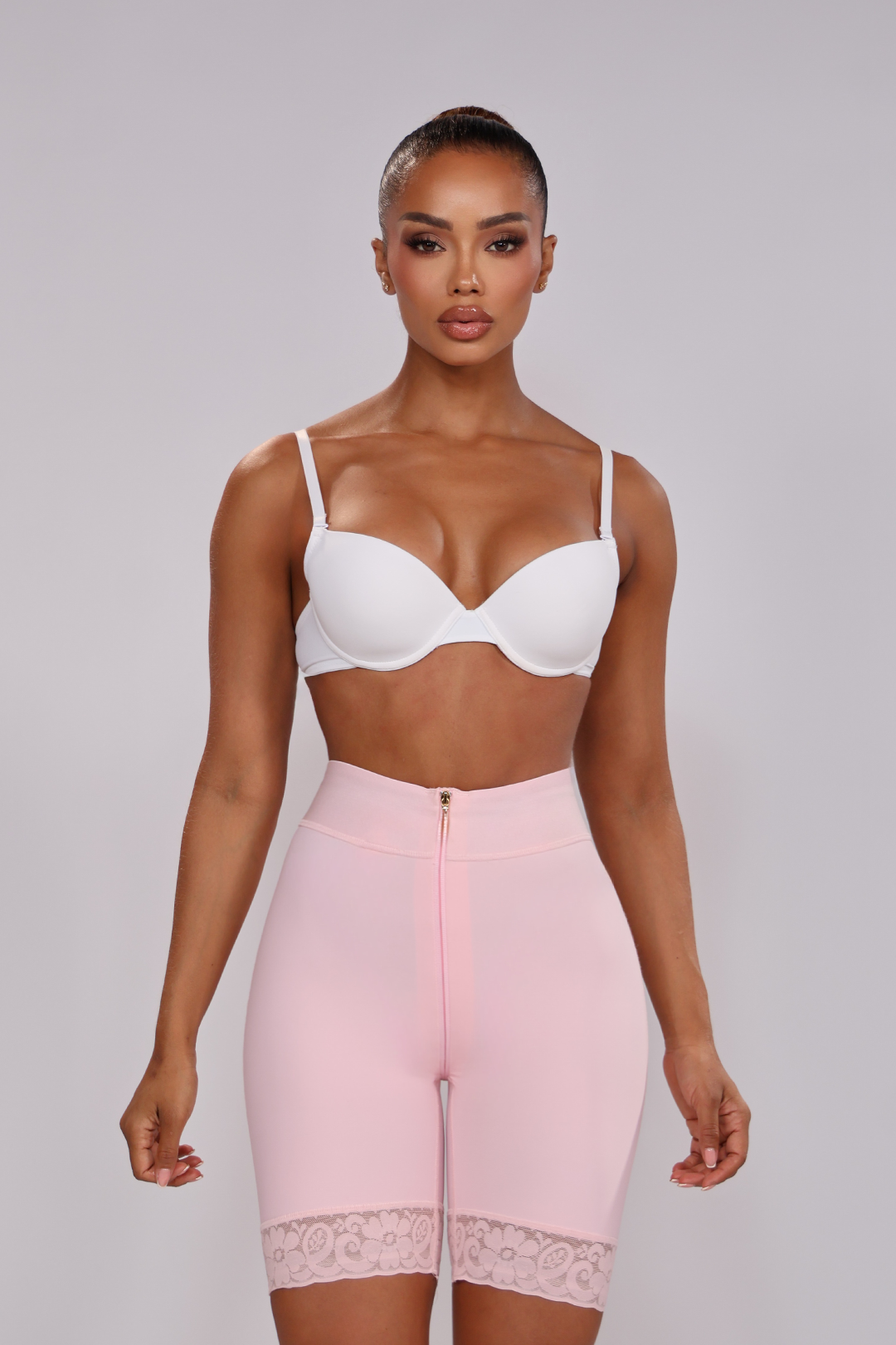 Short Zipper Media Pierna